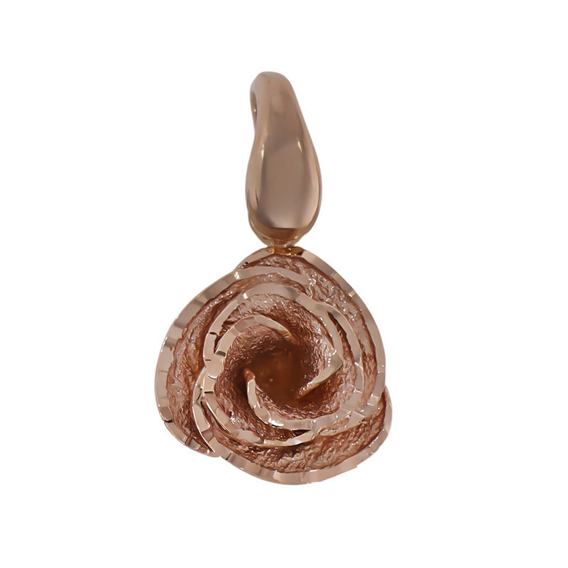 Pandantiv, Aur Roz, 14 k, 0.92 gr, Cod Produs: 795006 - Tezaurshop.ro