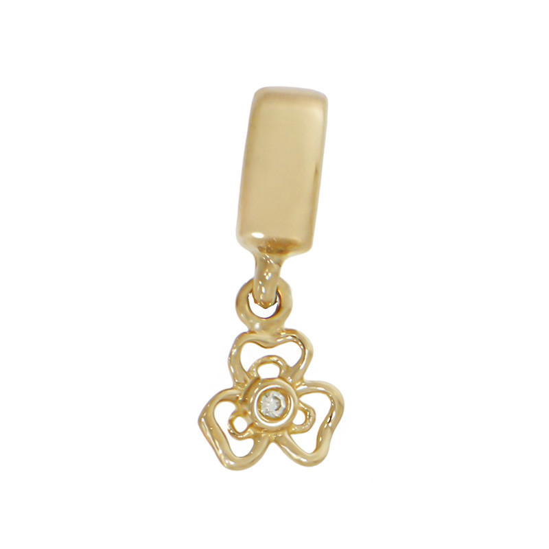 Pandantiv, Aur Galben, 14 k, 1.89 gr, cu Diamante, Cod Produs: 795466 - Tezaurshop.ro