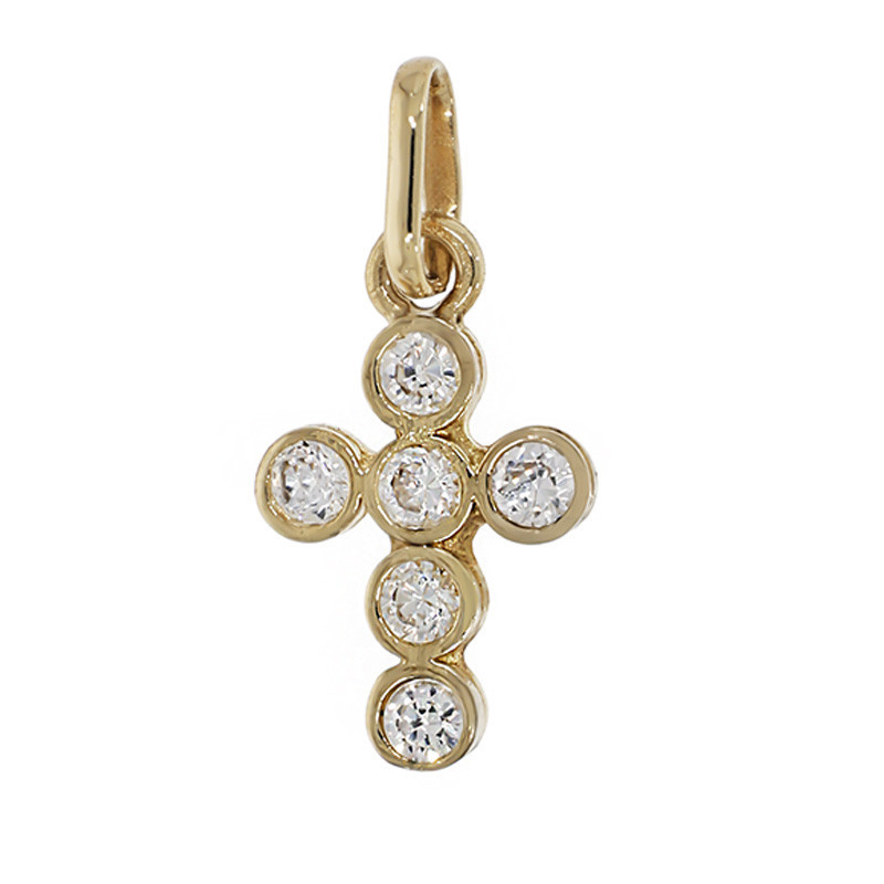 Pandantiv Cruce, Aur Galben, 14 k, 1.03 gr, Cod Produs: 795685 - Tezaurshop.ro