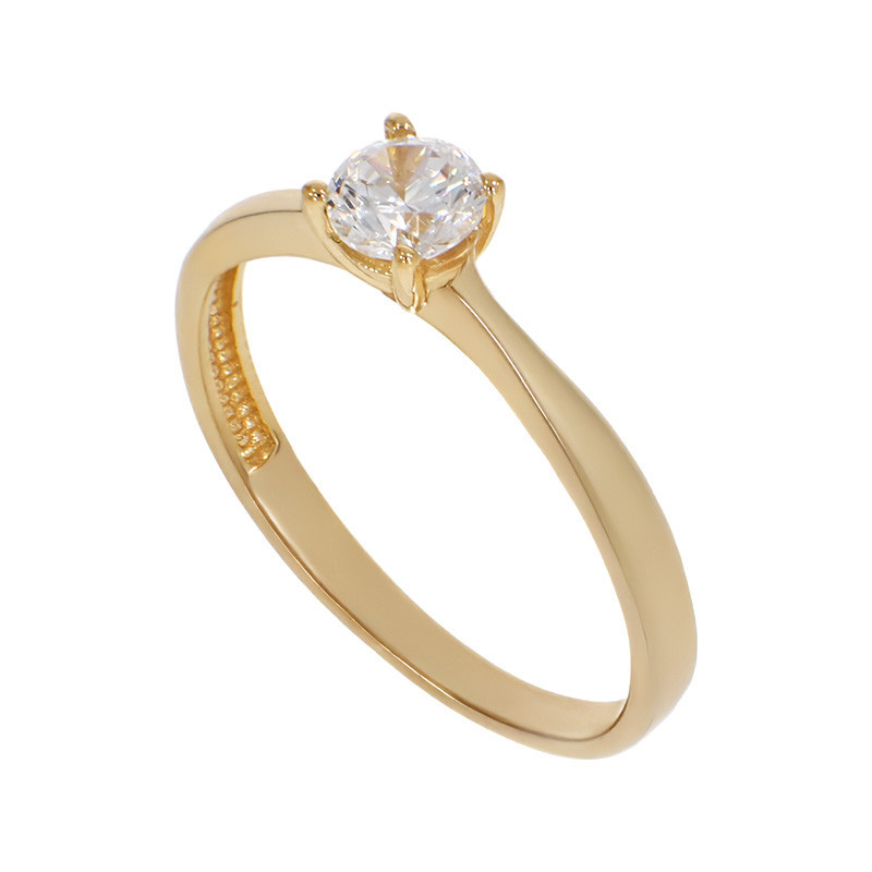 Inel De Logodna, Aur Galben, 14 k, 1.32 gr, Cod Produs: 795727 - Tezaurshop.ro