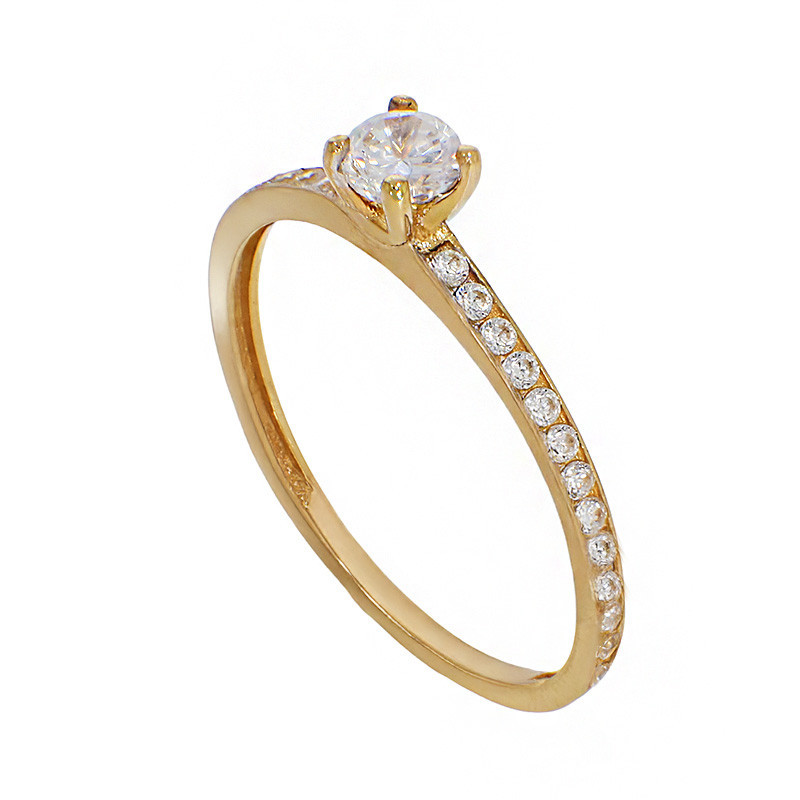 Inel De Logodna, Aur Galben, 14 k, 1.04 gr, Cod Produs: 795828 - Tezaurshop.ro