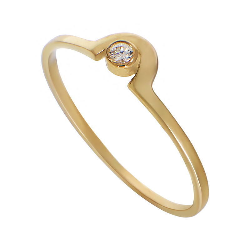 Inel, Aur Galben, 14 k, 0.64 gr, Cod Produs: 795840 - Tezaurshop.ro