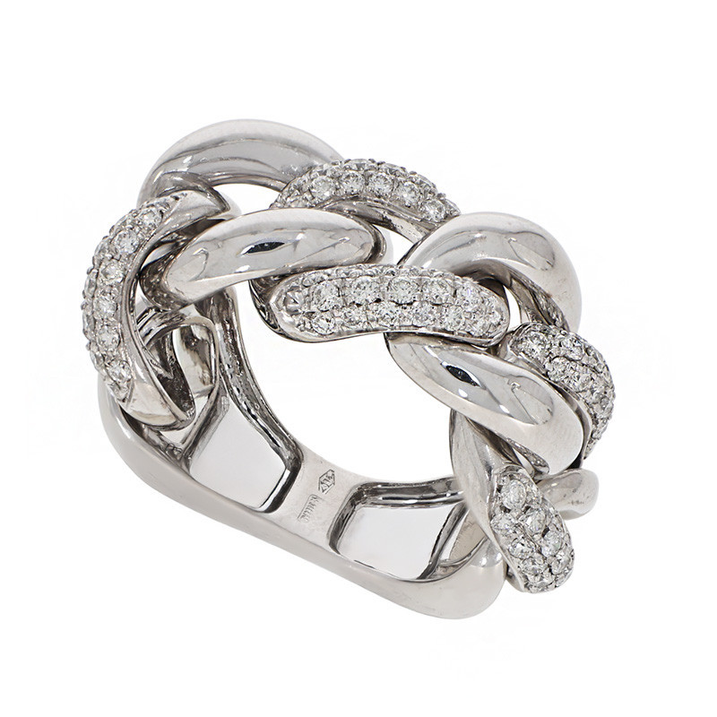 Inel, Aur Alb, 18 k, 11.56 gr, cu Diamante, Cod Produs: 796161 - Tezaurshop.ro