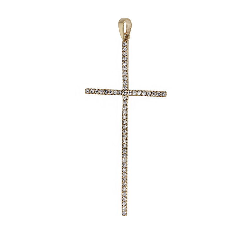 Pandantiv Cruce, Aur Galben, 14 k, 1.9 gr, Cod Produs: 796325 - Tezaurshop.ro