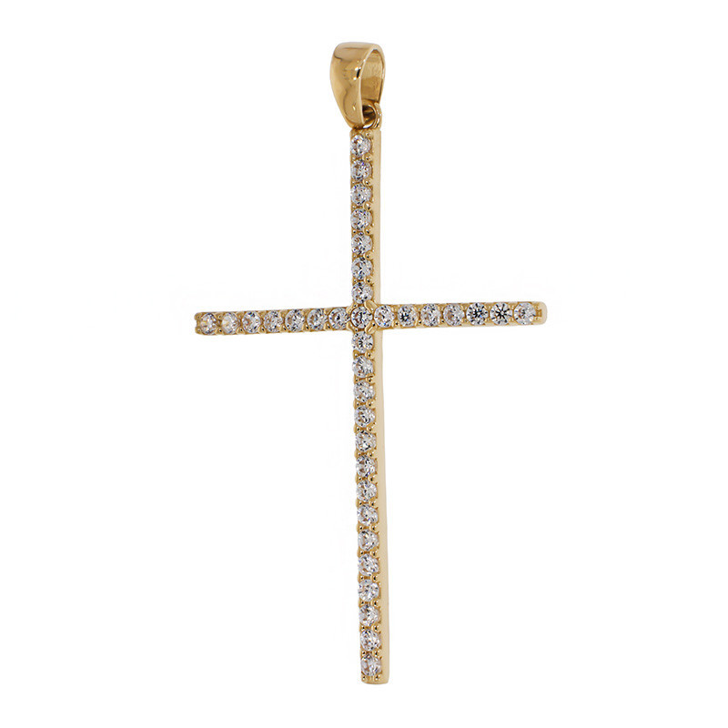 Pandantiv Cruce, Aur Galben, 14 k, 2.24 gr, Cod Produs: 796458 - Tezaurshop.ro