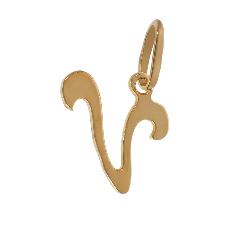 Pandantiv Initiala, Aur Galben, 18 k, 0.35 gr, Cod Produs: 796755 - Tezaurshop.ro
