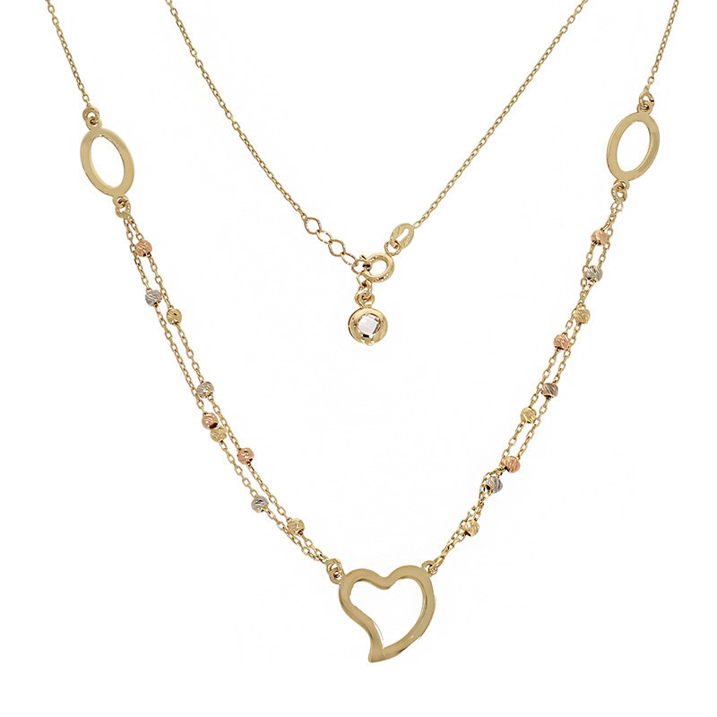 Colier, Aur Mixt, 14 k, 3.49 gr, Cod Produs: 796947 - Tezaurshop.ro