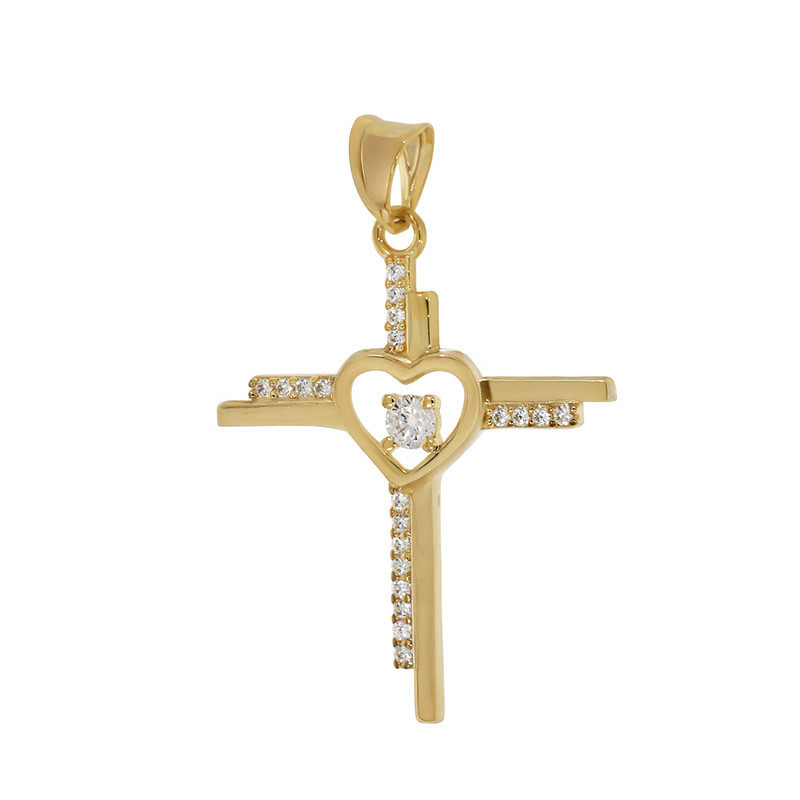 Pandantiv Cruce, Aur Galben, 14 k, 1.67 gr, Cod Produs: 796979 - Tezaurshop.ro