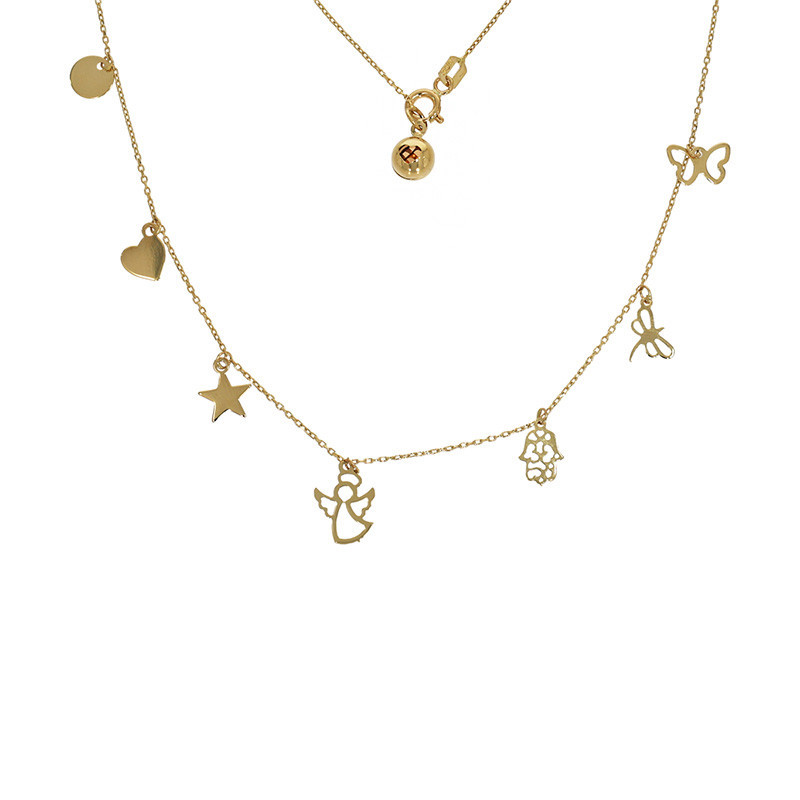 ceas aur Colier, Aur Galben, 14 k, 2.32 gr, Cod Produs: 797023