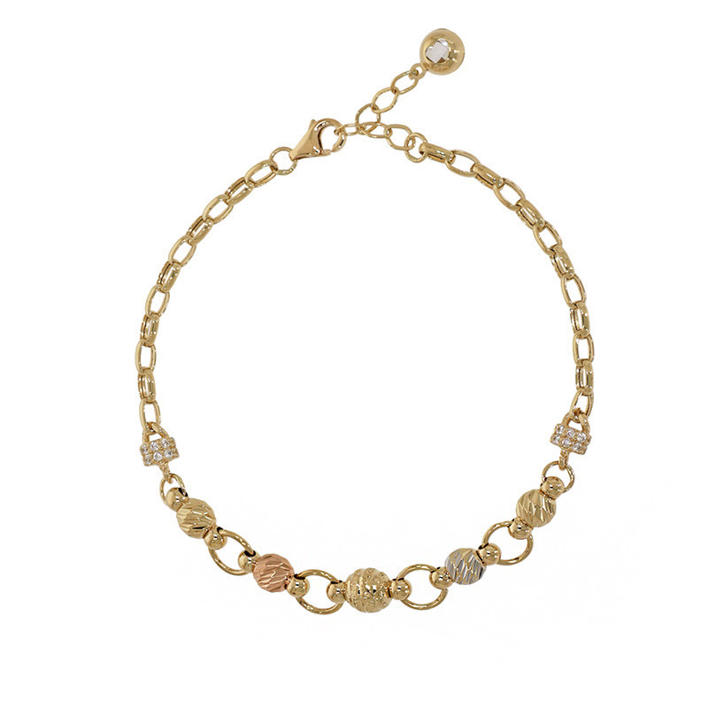 Bratara, Aur Mixt, 14 k, 4.78 gr, Cod Produs: 797024 - Tezaurshop.ro