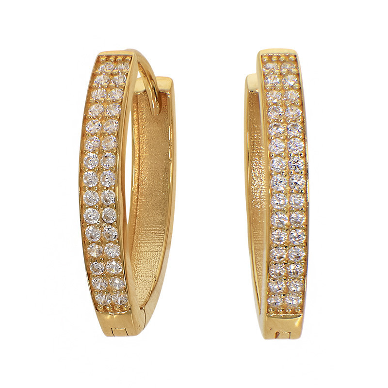 ceas aur Cercei, Aur Galben, 14 k, 2.34 gr, Cod Produs: 797102