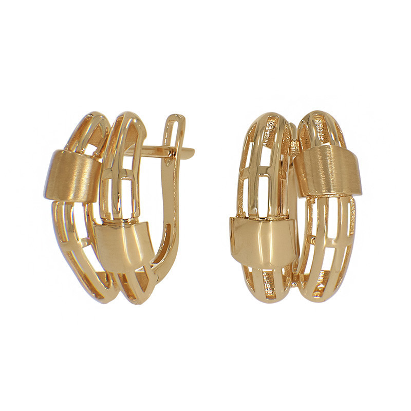 nume de cod: k 9 Cercei, Aur Galben, 14 k, 4.11 gr, Cod Produs: 797112