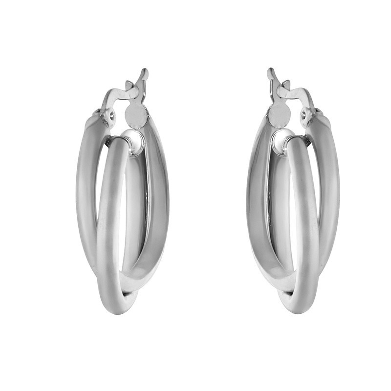 Cercei, Aur Alb, 14 k, 3.57 gr, Cod Produs: 797303 - Tezaurshop.ro