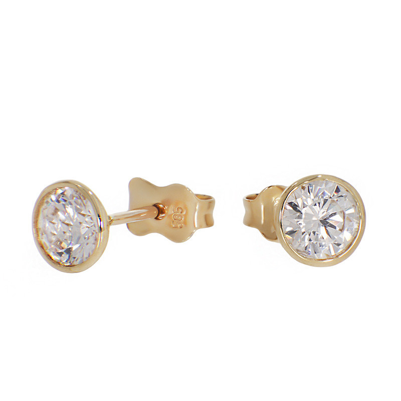 nume de cod: k 9 Cercei, Aur Galben, 14 k, 1.05 gr, Cod Produs: 797436