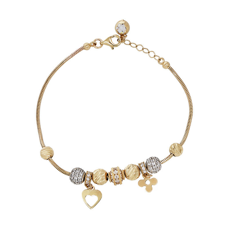 Bratara, Aur Mixt, 14 k, 6.2 gr, Cod Produs: 797622 - Tezaurshop.ro