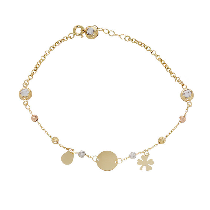 nume de cod: k 9 Bratara, Aur Mixt, 14 k, 2.9 gr, Cod Produs: 797625