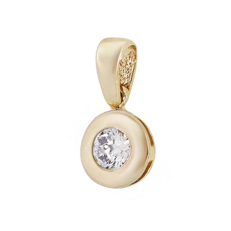 termocuplu tip k Pandantiv, Aur Galben, 14 k, 1.02 gr, Cod Produs: 797673