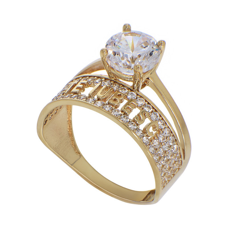 nume de cod: k 9 Inel De Logodna, Aur Galben, 14 k, 3.57 gr, Cod Produs: 797728