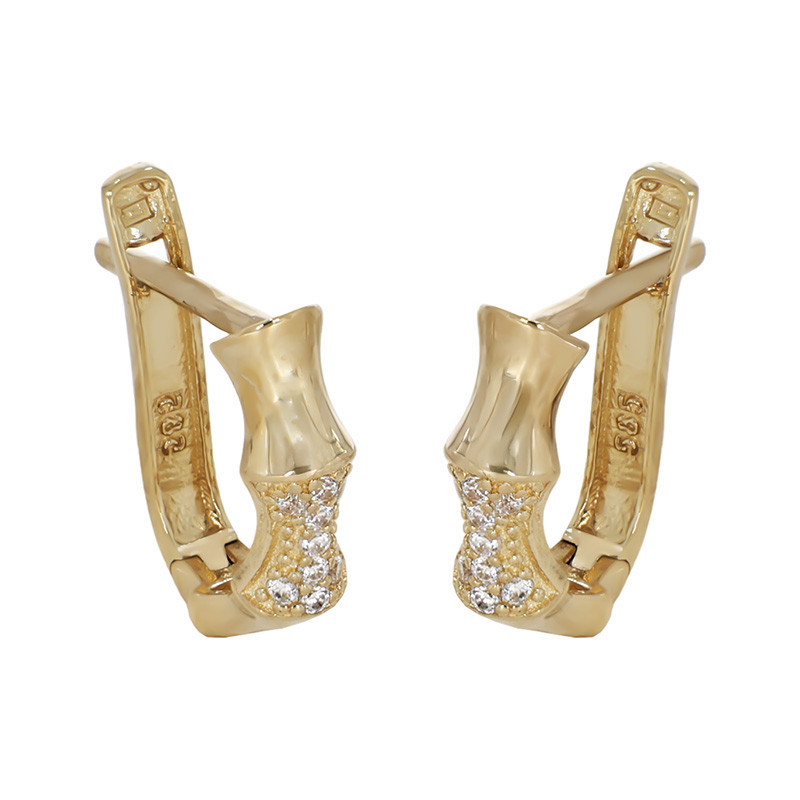 ceas aur Cercei, Aur Galben, 14 k, 2.31 gr, Cod Produs: 797741