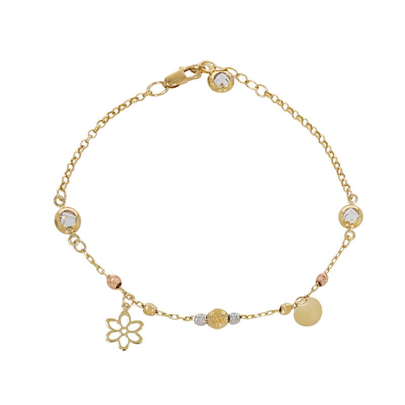 ceas aur Bratara, Aur Mixt, 14 k, 2.93 gr, Cod Produs: 797848