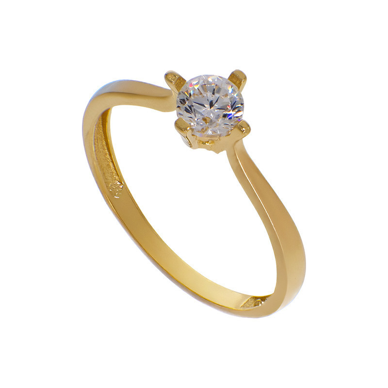 Inel De Logodna, Aur Galben, 14 k, 1.17 gr, Cod Produs: 798186 - Tezaurshop.ro