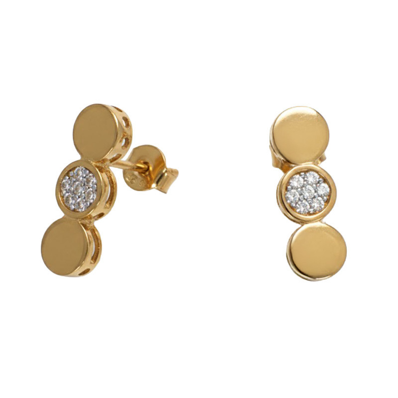 termocuplu tip k Cercei, Aur Galben, 14 k, 2.28 gr, Cod Produs: 798203