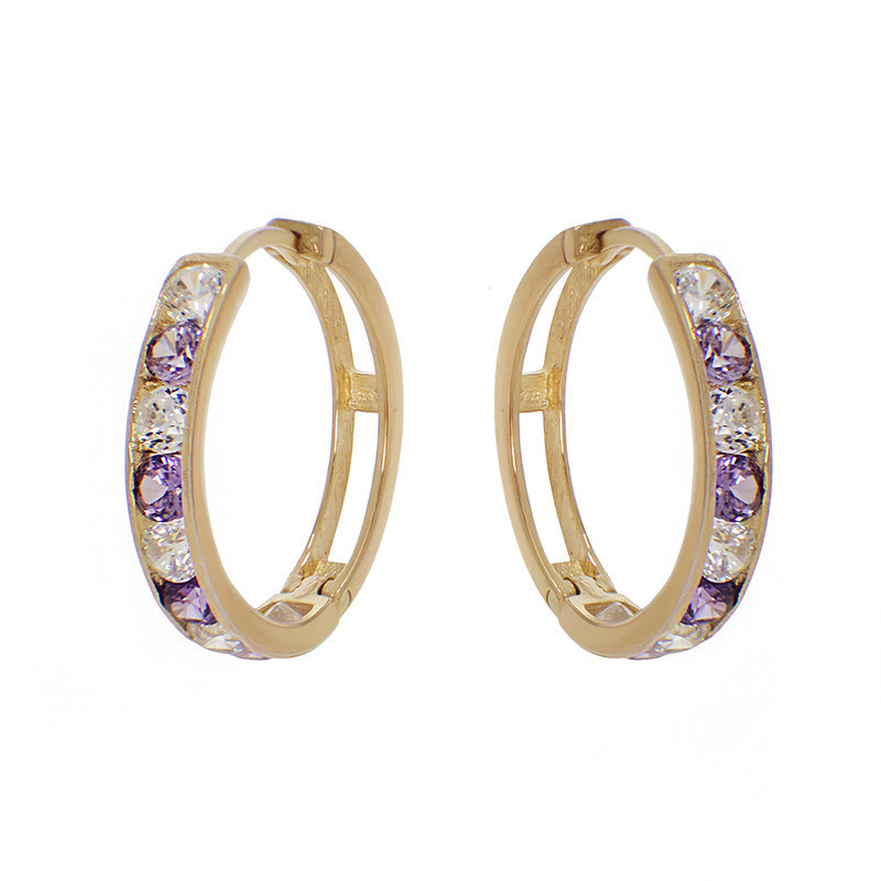 nume de cod: k 9 Cercei, Aur Galben, 14 k, 1.52 gr, Cod Produs: 798627