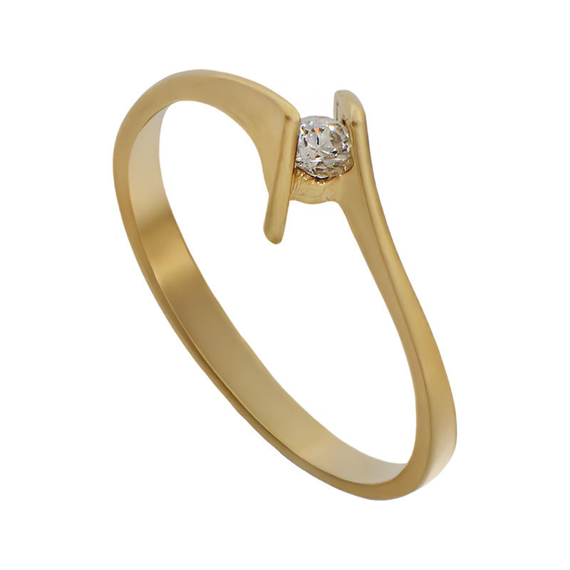 Inel De Logodna, Aur Galben, 14 k, 1.47 gr, Cod Produs: 798993 - Tezaurshop.ro