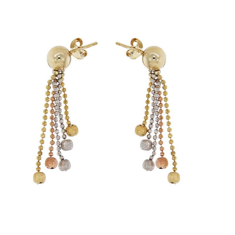 Cercei, Aur Mixt, 14 k, 2.96 gr, Cod Produs: 799153 - Tezaurshop.ro