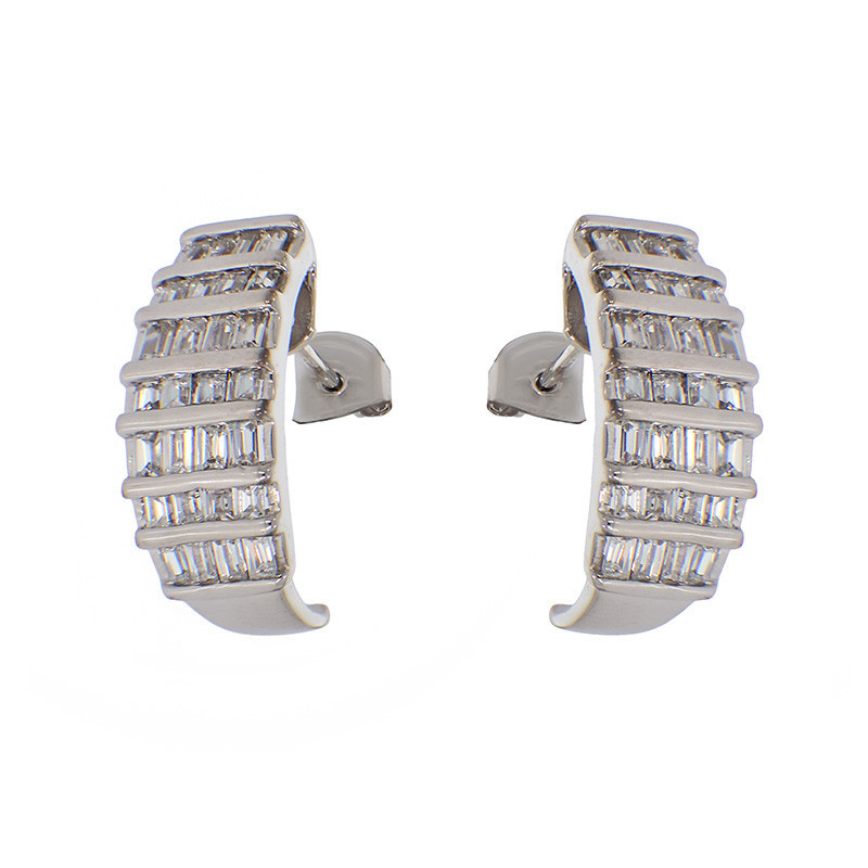 Cercei, Aur Alb, 14 k, 5.98 gr, Cod Produs: 799983 - Tezaurshop.ro