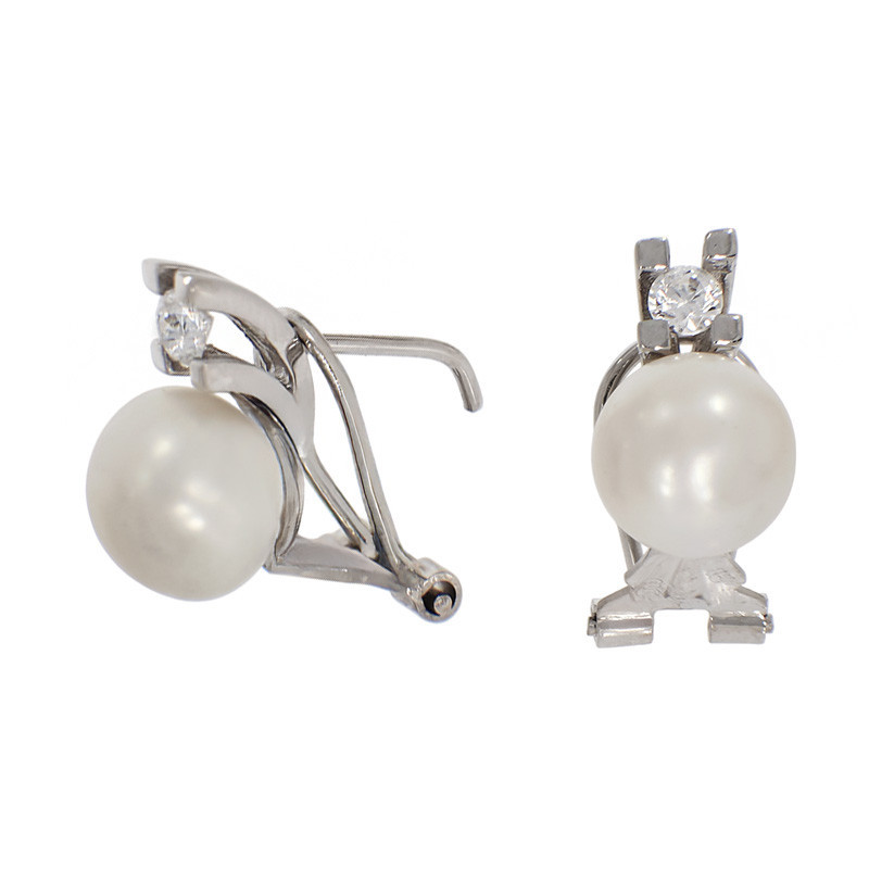 anvelope 2,75/18 Cercei, Aur Alb, 18 k, 4.33 gr, Cod Produs: 800297