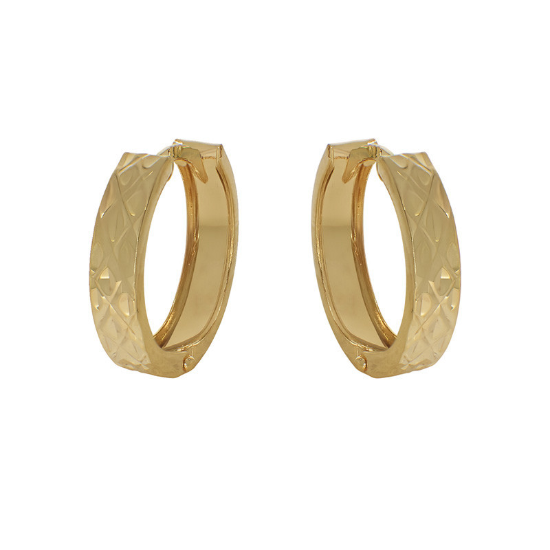 nume de cod: k 9 Cercei, Aur Galben, 14 k, 1.88 gr, Cod Produs: 800389