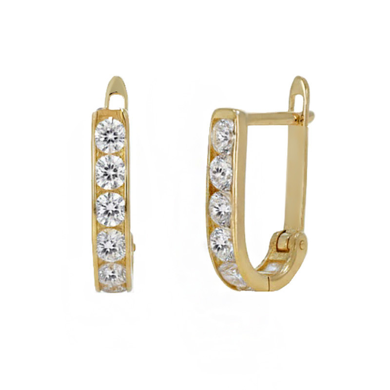 Cercei, Aur Galben, 14 k, 0.94 gr, Cod Produs: 800577 - Tezaurshop.ro