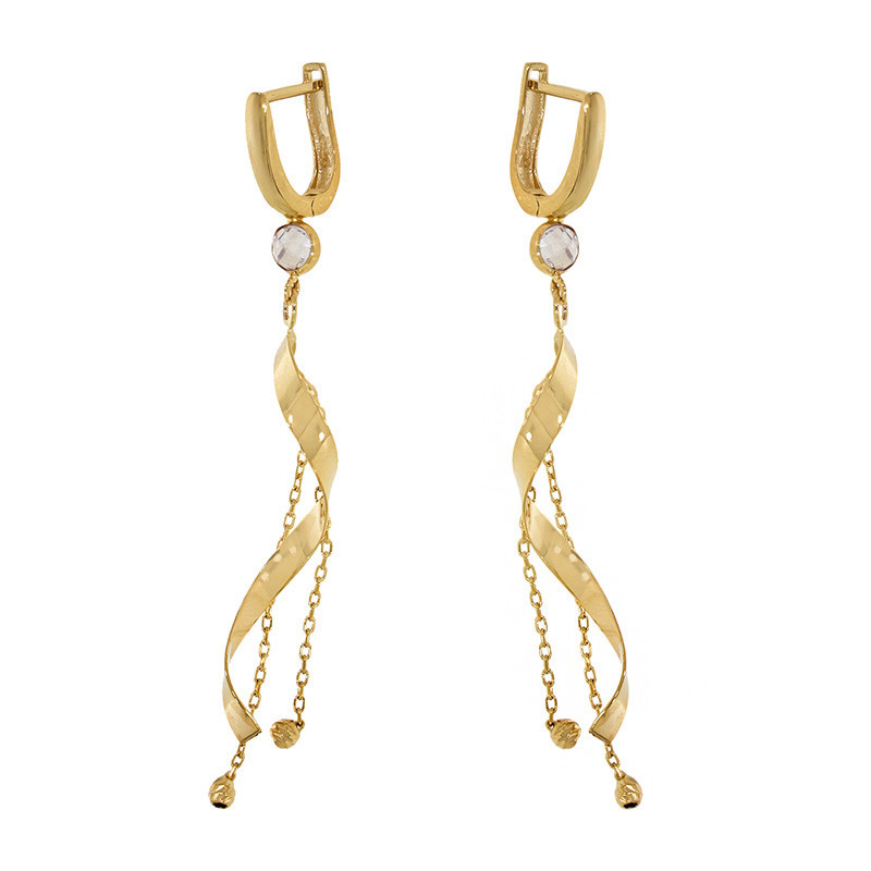 bratari snur aur Cercei, Aur Galben, 14 k, 3.63 gr, Cod Produs: 801024