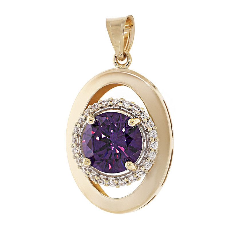 termocuplu tip k Pandantiv, Aur Alb, 14 k, 2.02 gr, Cod Produs: 801312