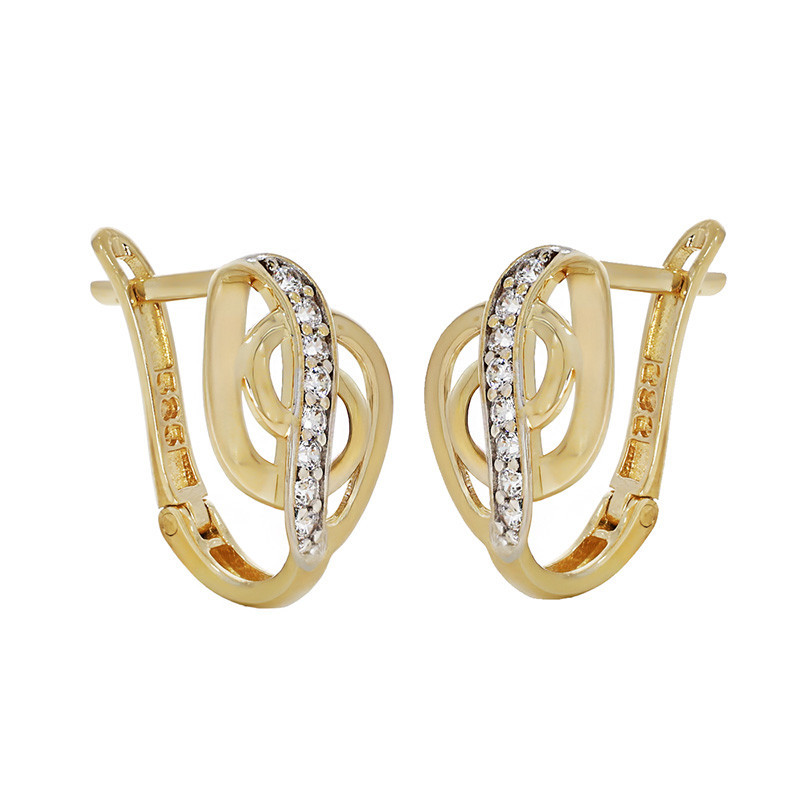 bratari snur aur Cercei, Aur Galben, 14 k, 3.13 gr, Cod Produs: 801497