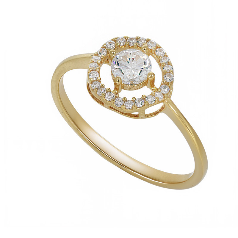 Inel De Logodna, Aur Galben, 14 k, 1.42 gr, Cod Produs: 801890 - Tezaurshop.ro