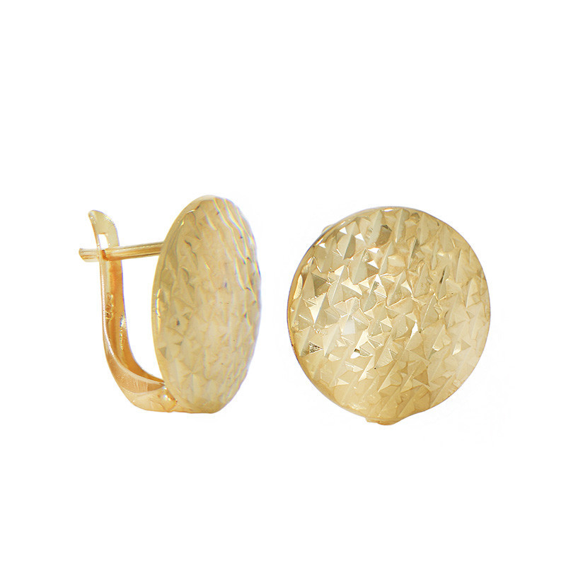 nume de cod: k 9 Cercei, Aur Galben, 14 k, 1.76 gr, Cod Produs: 801899