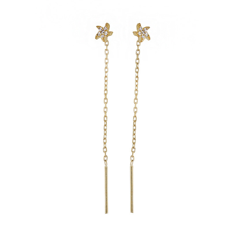 nume de cod: k 9 Cercei, Aur Galben, 14 k, 1.32 gr, Cod Produs: 802015