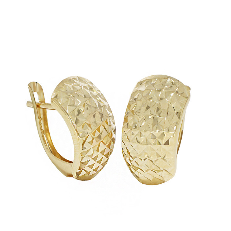 nume de cod: k 9 Cercei, Aur Galben, 14 k, 1.42 gr, Cod Produs: 802162