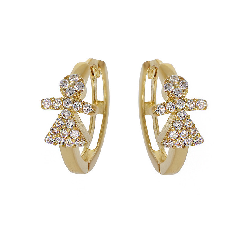 bratari snur aur Cercei, Aur Galben, 14 k, 1.34 gr, Cod Produs: 802168