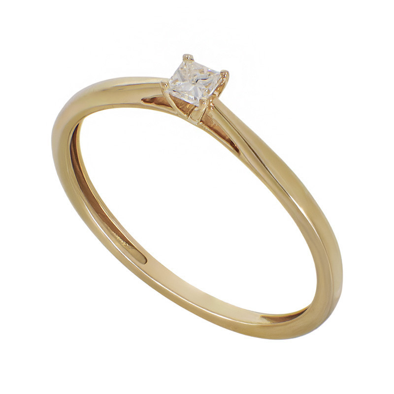 Inel De Logodna, Aur Galben, 14 k, 1.19 gr, Cod Produs: 802189 - Tezaurshop.ro