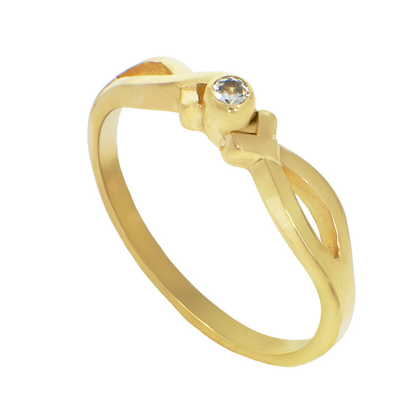 Inel, Aur Galben, 14 k, 2.25 gr, Cod Produs: 802329 - Tezaurshop.ro