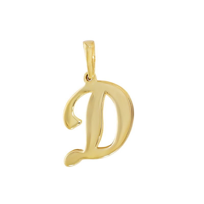 Pandantiv Initiala, Aur Galben, 14 k, 0.67 gr, Cod Produs: 802506 - Tezaurshop.ro