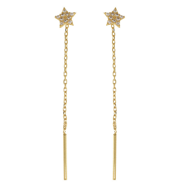 Cercei, Aur Galben, 14 k, 1.11 gr, Cod Produs: 802710 - Tezaurshop.ro