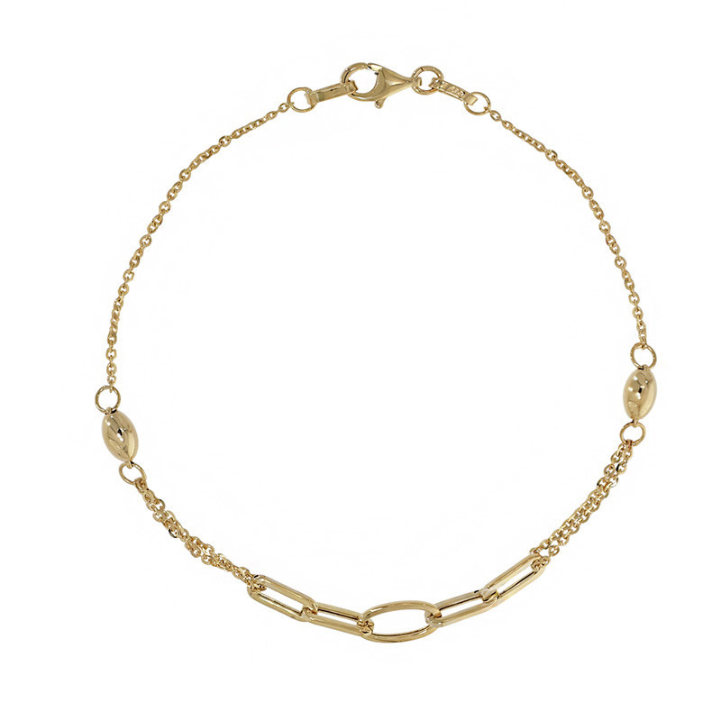 anvelope tractor 14/38 second Bratara, Aur Galben, 14 k, 2.52 gr, Cod Produs: 802714