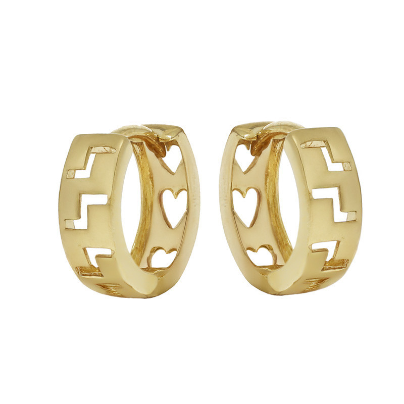 nume de cod: k 9 Cercei, Aur Galben, 14 k, 2.3 gr, Cod Produs: 802743