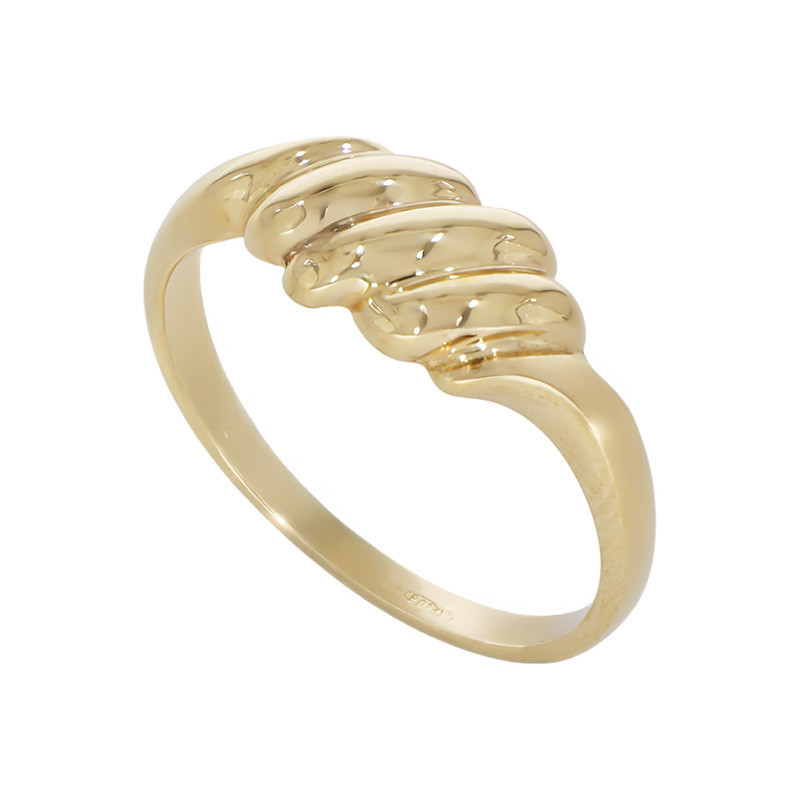 nume de cod: k 9 Inel, Aur Galben, 14 k, 2.55 gr, Cod Produs: 802756