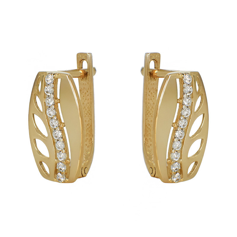 Cercei, Aur Galben, 14 k, 2.52 gr, Cod Produs: 802757 - Tezaurshop.ro