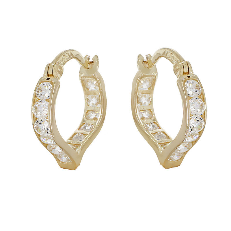 anvelope tractor 14/38 second Cercei, Aur Galben, 14 k, 1.67 gr, Cod Produs: 802780